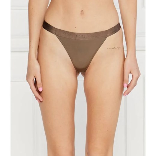BOSS BLACK Stringi SELECT ze sklepu Gomez Fashion Store w kategorii Majtki damskie - zdjęcie 185000772