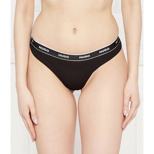 Hugo Bodywear Stringi THONG ze sklepu Gomez Fashion Store w kategorii Majtki damskie - zdjęcie 185000814