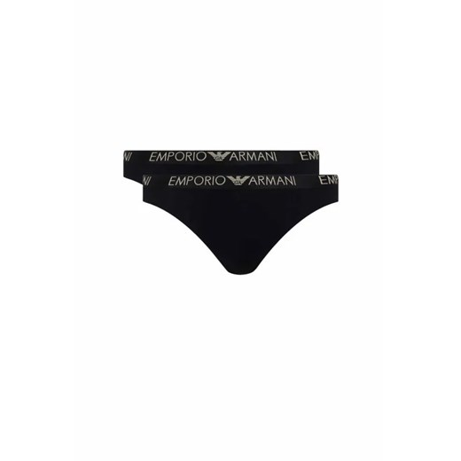 Emporio Armani Stringi 2-pack ze sklepu Gomez Fashion Store w kategorii Majtki damskie - zdjęcie 185001021