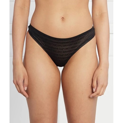Emporio Armani Stringi ze sklepu Gomez Fashion Store w kategorii Majtki damskie - zdjęcie 185001030