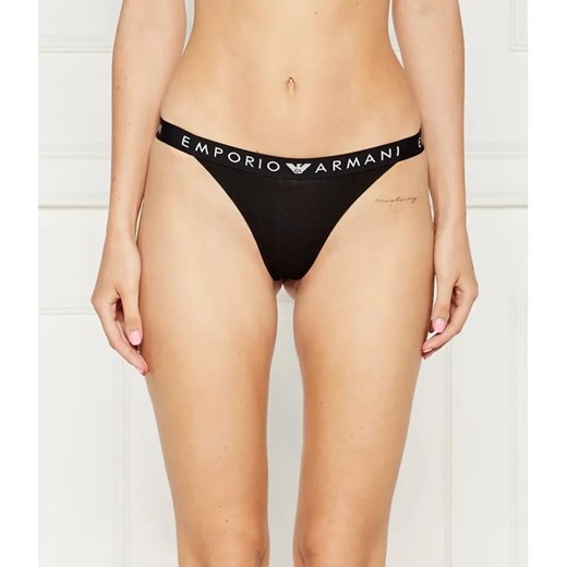 Emporio Armani Stringi 2-pack ze sklepu Gomez Fashion Store w kategorii Majtki damskie - zdjęcie 185001041
