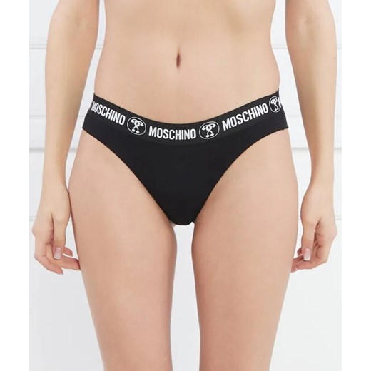 Moschino Underwear Figi brazylijskie ze sklepu Gomez Fashion Store w kategorii Majtki damskie - zdjęcie 185001101