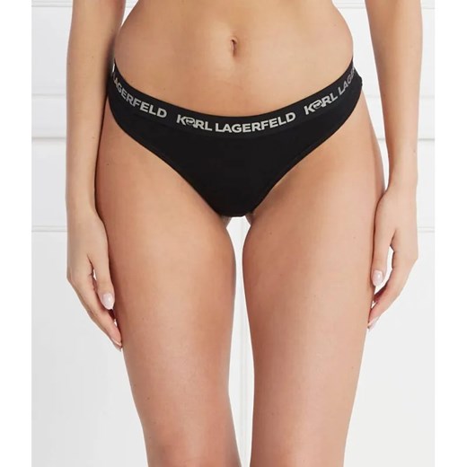 Karl Lagerfeld Stringi ikonik 2.0 ze sklepu Gomez Fashion Store w kategorii Majtki damskie - zdjęcie 185001114