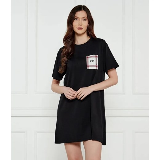 Karl Lagerfeld Koszula nocna Ikon | Loose fit ze sklepu Gomez Fashion Store w kategorii Koszule nocne - zdjęcie 185001180