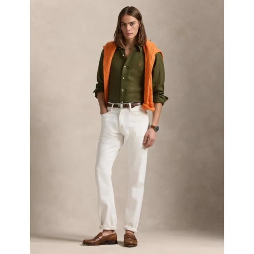 POLO RALPH LAUREN Lniana koszula | Custom fit ze sklepu Gomez Fashion Store w kategorii Koszule męskie - zdjęcie 185001323