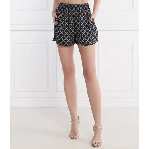 Michael Kors Satynowe szorty EMPIRE | Regular Fit ze sklepu Gomez Fashion Store w kategorii Szorty - zdjęcie 185001330