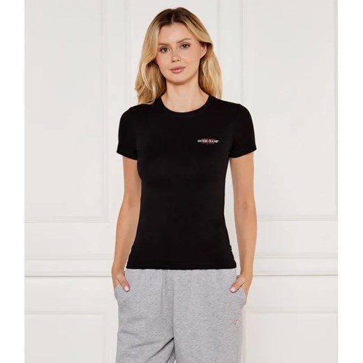 Guess Jeans T-shirt | Slim Fit ze sklepu Gomez Fashion Store w kategorii Bluzki damskie - zdjęcie 185001361