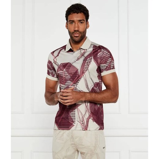 BOSS GREEN Polo Paddy Desert Active | Regular Fit | stretch ze sklepu Gomez Fashion Store w kategorii T-shirty męskie - zdjęcie 185001480