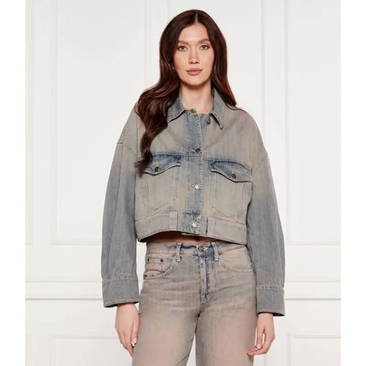 DONDUP - made in Italy Kurtka jeansowa | Oversize fit ze sklepu Gomez Fashion Store w kategorii Kurtki damskie - zdjęcie 185001491