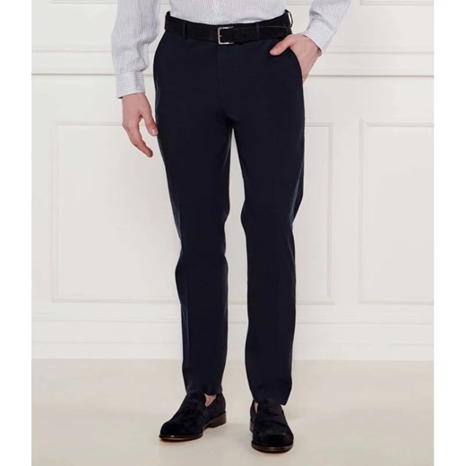 Calvin Klein Spodnie | Tapered fit | z dodatkiem lnu ze sklepu Gomez Fashion Store w kategorii Spodnie męskie - zdjęcie 185001492