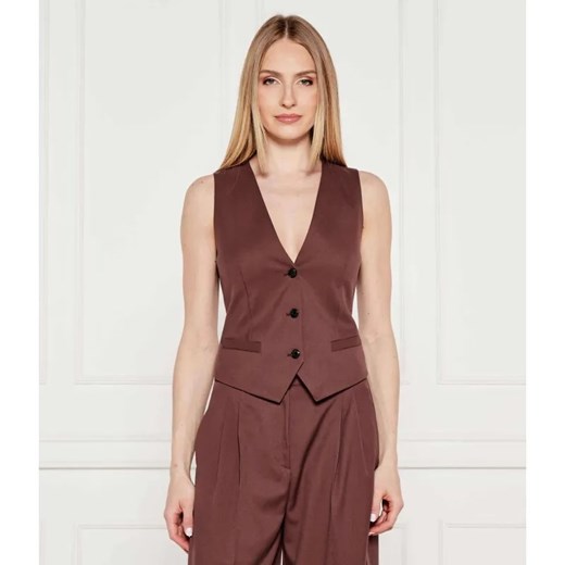 HUGO Kamizelka Aumara-2 | Regular Fit ze sklepu Gomez Fashion Store w kategorii Kamizelki damskie - zdjęcie 185001503