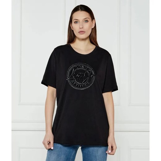 Liu Jo Sport T-shirt | Relaxed fit ze sklepu Gomez Fashion Store w kategorii Bluzki damskie - zdjęcie 185001543