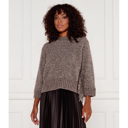 Marella SPORT Sweter | Regular Fit | z dodatkiem wełny ze sklepu Gomez Fashion Store w kategorii Swetry damskie - zdjęcie 185001592
