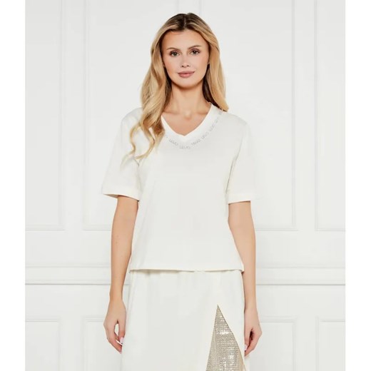 Liu Jo Sport T-shirt | Regular Fit ze sklepu Gomez Fashion Store w kategorii Bluzki damskie - zdjęcie 185001632