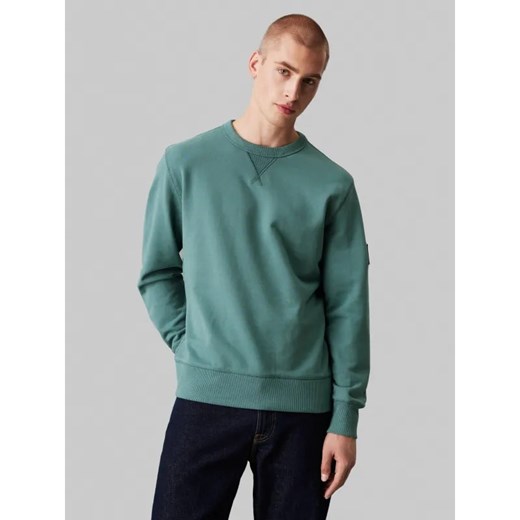 Calvin Klein Jeans Bluza BADGE | Regular Fit ze sklepu Gomez Fashion Store w kategorii Bluzy męskie - zdjęcie 185001643