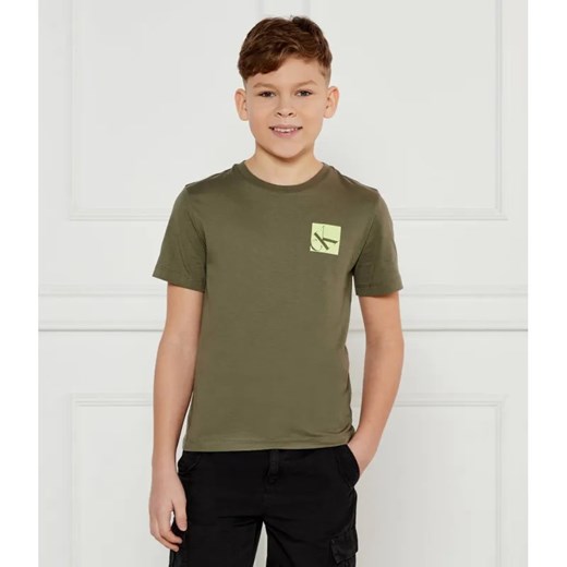 Calvin Klein Jeans T-shirt | Regular Fit ze sklepu Gomez Fashion Store w kategorii T-shirty chłopięce - zdjęcie 185001644