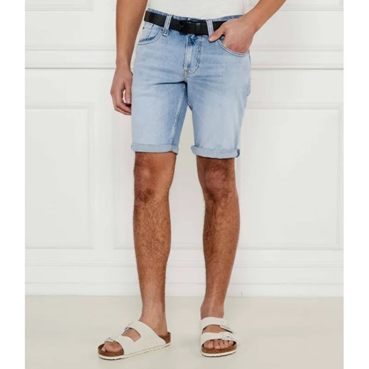 Tommy Jeans Jeansowe szorty RONNIE | Slim Fit ze sklepu Gomez Fashion Store w kategorii Spodenki męskie - zdjęcie 185001650