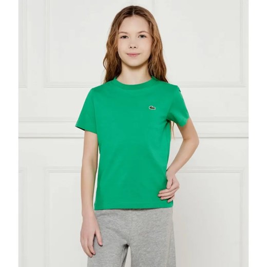 Lacoste T-shirt | Regular Fit ze sklepu Gomez Fashion Store w kategorii Bluzki dziewczęce - zdjęcie 185001683