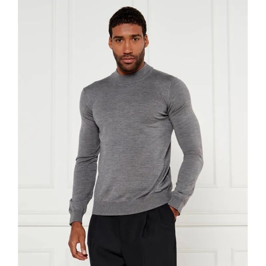 HUGO Wełniany sweter San Matteo | Regular Fit ze sklepu Gomez Fashion Store w kategorii Swetry męskie - zdjęcie 185001690