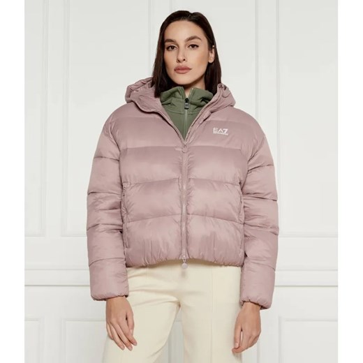 EA7 Ocieplana kurtka bomber | Regular Fit ze sklepu Gomez Fashion Store w kategorii Kurtki damskie - zdjęcie 185001691