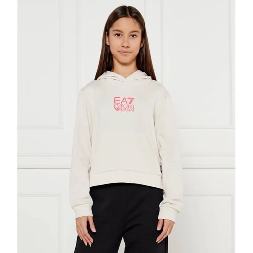 EA7 Bluza | Regular Fit ze sklepu Gomez Fashion Store w kategorii Bluzy dziewczęce - zdjęcie 185001744