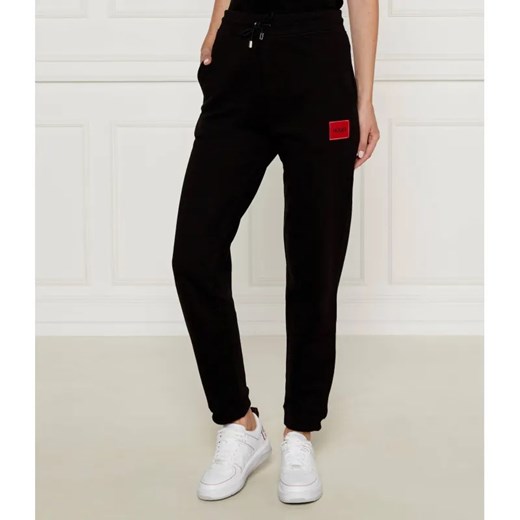 HUGO Spodnie dresowe Dachib | Regular Fit ze sklepu Gomez Fashion Store w kategorii Spodnie damskie - zdjęcie 185001853