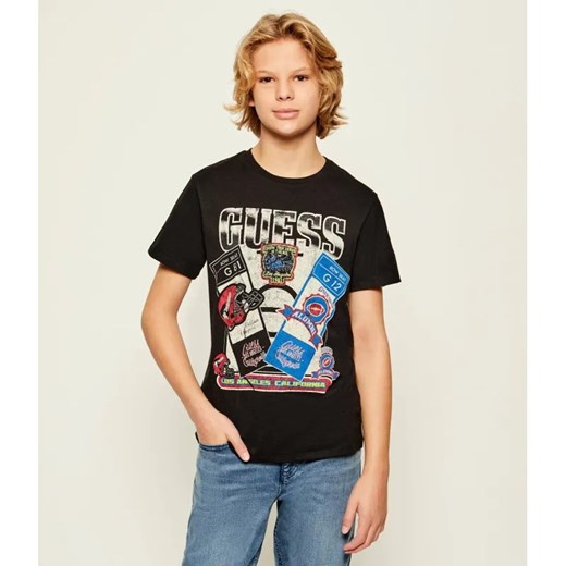 Guess T-shirt | Regular Fit ze sklepu Gomez Fashion Store w kategorii T-shirty chłopięce - zdjęcie 185001862