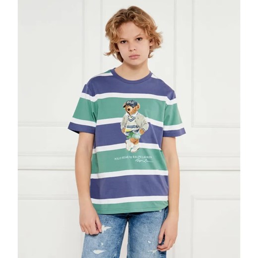 POLO RALPH LAUREN T-shirt | Regular Fit ze sklepu Gomez Fashion Store w kategorii T-shirty chłopięce - zdjęcie 185001882