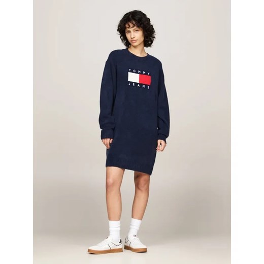 Tommy Jeans Sukienka | z dodatkiem wełny ze sklepu Gomez Fashion Store w kategorii Sukienki - zdjęcie 185001940
