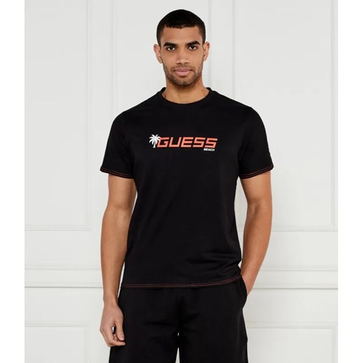 Guess Underwear  T-shirt PALM LOGO | Regular Fit ze sklepu Gomez Fashion Store w kategorii T-shirty męskie - zdjęcie 185002031