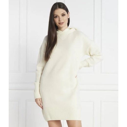BOSS BLACK Wełniana sukienka Faila ze sklepu Gomez Fashion Store w kategorii Sukienki - zdjęcie 185002091