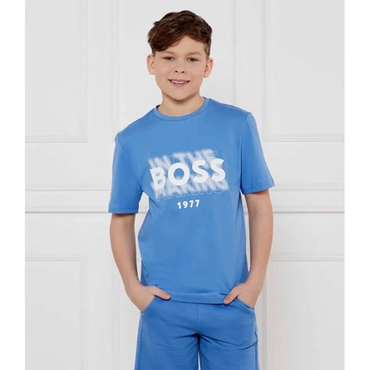 BOSS Kidswear T-shirt | Regular Fit ze sklepu Gomez Fashion Store w kategorii T-shirty chłopięce - zdjęcie 185002150