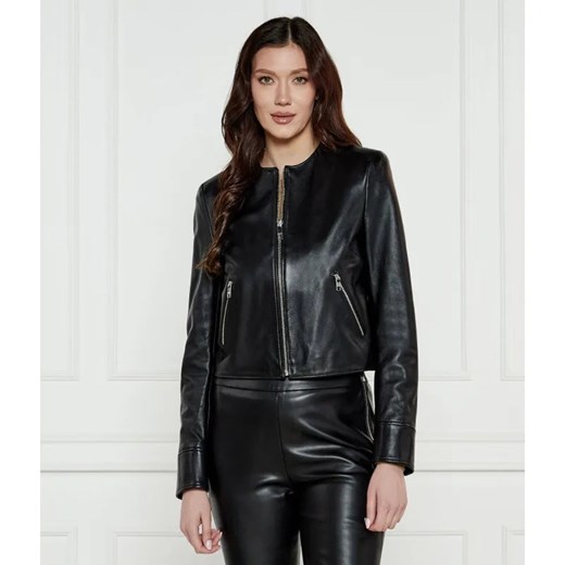 BOSS BLACK Skórzana kurtka Sadenita | Regular Fit ze sklepu Gomez Fashion Store w kategorii Kurtki damskie - zdjęcie 185002161