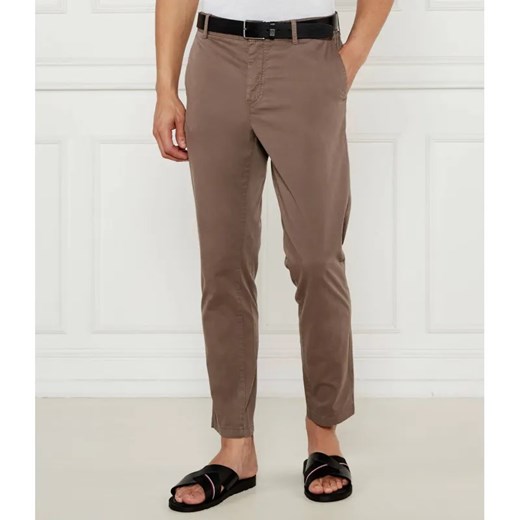 BOSS ORANGE Spodnie chino DS-5 | Tapered fit ze sklepu Gomez Fashion Store w kategorii Spodnie męskie - zdjęcie 185002184