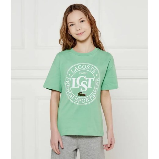 Lacoste T-shirt | Relaxed fit ze sklepu Gomez Fashion Store w kategorii Bluzki dziewczęce - zdjęcie 185002201