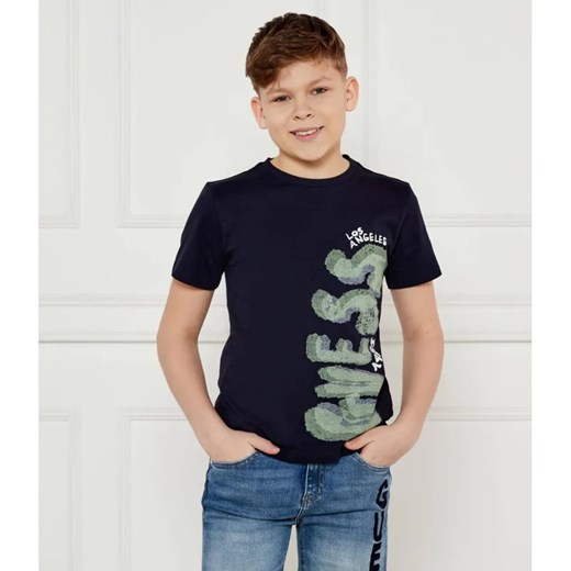 Guess T-shirt | Regular Fit ze sklepu Gomez Fashion Store w kategorii T-shirty chłopięce - zdjęcie 185002203