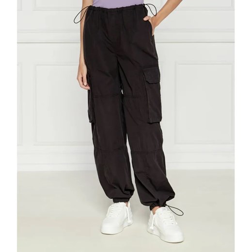 Hugo Blue Spodnie cargo Hafison | Oversize fit ze sklepu Gomez Fashion Store w kategorii Spodnie damskie - zdjęcie 185002291