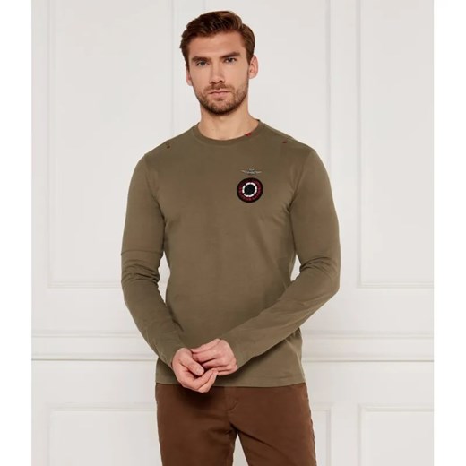 Aeronautica Militare Longsleeve | Regular Fit ze sklepu Gomez Fashion Store w kategorii T-shirty męskie - zdjęcie 185002513