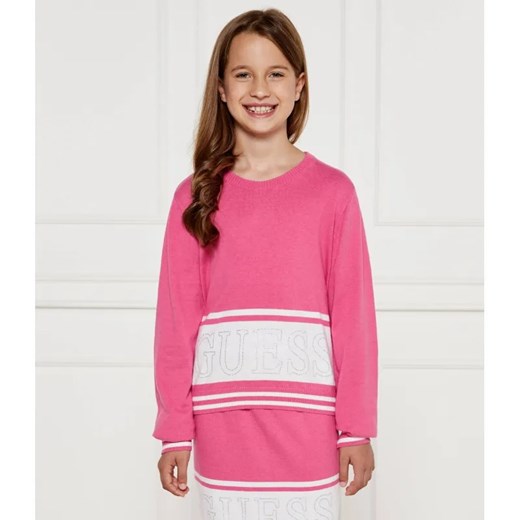 Guess Sweter | Regular Fit ze sklepu Gomez Fashion Store w kategorii Swetry dziewczęce - zdjęcie 185002740