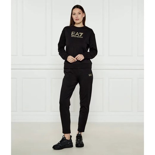 EA7 Dres | Regular Fit | stretch ze sklepu Gomez Fashion Store w kategorii Dresy damskie - zdjęcie 185002773