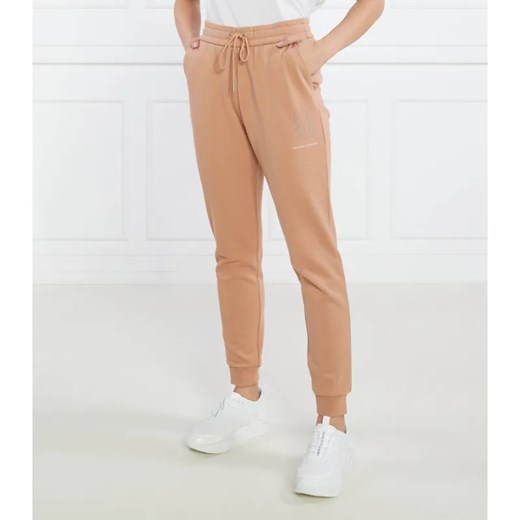 Armani Exchange Spodnie dresowe | Regular Fit ze sklepu Gomez Fashion Store w kategorii Spodnie damskie - zdjęcie 185002783