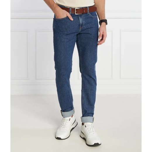 Calvin Klein Jeansy SLIM FIT MID BLUE | Slim Fit ze sklepu Gomez Fashion Store w kategorii Jeansy męskie - zdjęcie 185002823