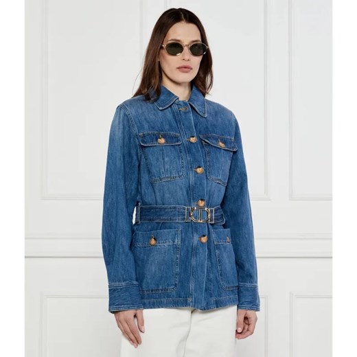 TWINSET Kurtka jeansowa | Loose fit Twinset 38 promocyjna cena Gomez Fashion Store