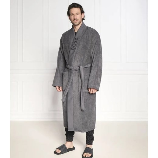 Boss Sleepwear Szlafrok PLAIN | Relaxed fit ze sklepu Gomez Fashion Store w kategorii Szlafroki męskie - zdjęcie 185002862