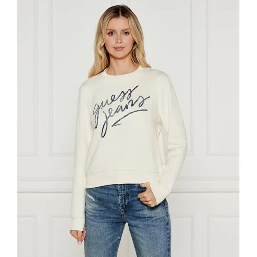 Guess Jeans Bluza | Regular Fit ze sklepu Gomez Fashion Store w kategorii Bluzy damskie - zdjęcie 185002873