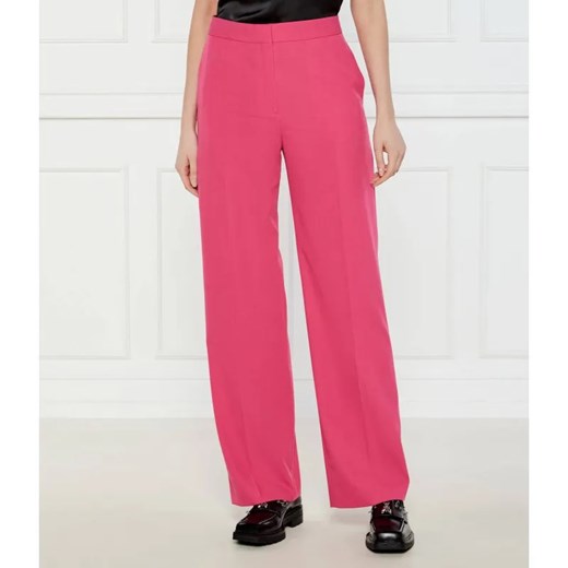HUGO Spodnie Hambali | Relaxed fit ze sklepu Gomez Fashion Store w kategorii Spodnie damskie - zdjęcie 185002921