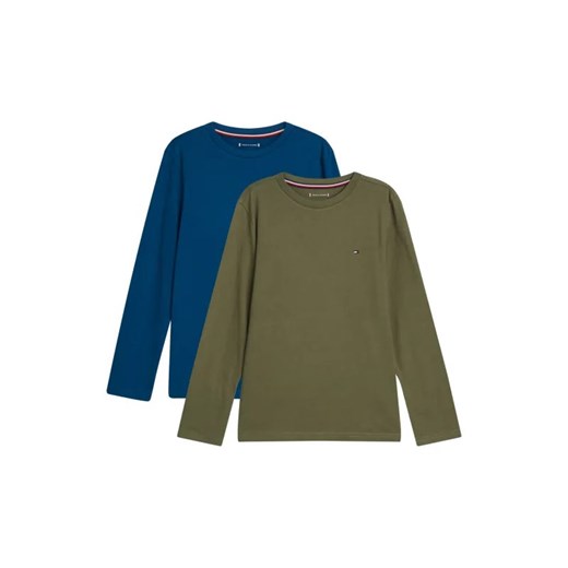 Tommy Hilfiger Longsleeve 2-pack | Regular Fit ze sklepu Gomez Fashion Store w kategorii T-shirty chłopięce - zdjęcie 185002934