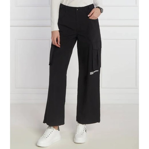 Karl Lagerfeld Jeans Spodnie cargo | Loose fit ze sklepu Gomez Fashion Store w kategorii Spodnie damskie - zdjęcie 185002974