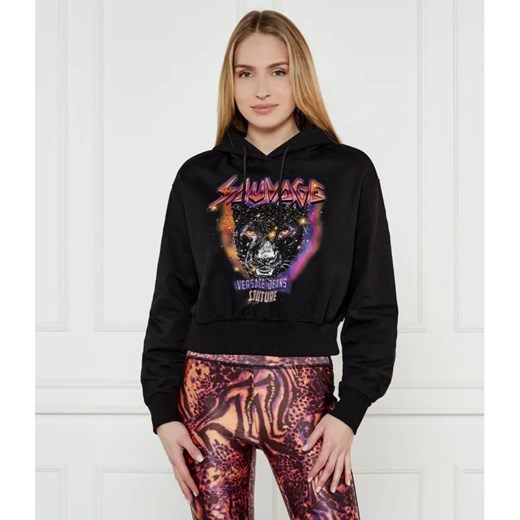 Versace Jeans Couture Bluza Sauvage Panther | Loose fit ze sklepu Gomez Fashion Store w kategorii Bluzy damskie - zdjęcie 185003081