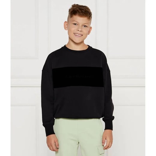 Calvin Klein Jeans Bluza | Regular Fit ze sklepu Gomez Fashion Store w kategorii Bluzy chłopięce - zdjęcie 185003084